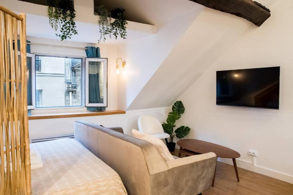 Spacious Studio In Paris Hyper Center - Smart Tv & Wifi - 4P Εξωτερικό φωτογραφία