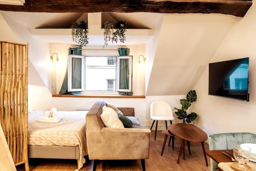 Spacious Studio In Paris Hyper Center - Smart Tv & Wifi - 4P Εξωτερικό φωτογραφία