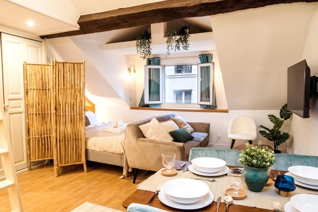 Spacious Studio In Paris Hyper Center - Smart Tv & Wifi - 4P Εξωτερικό φωτογραφία